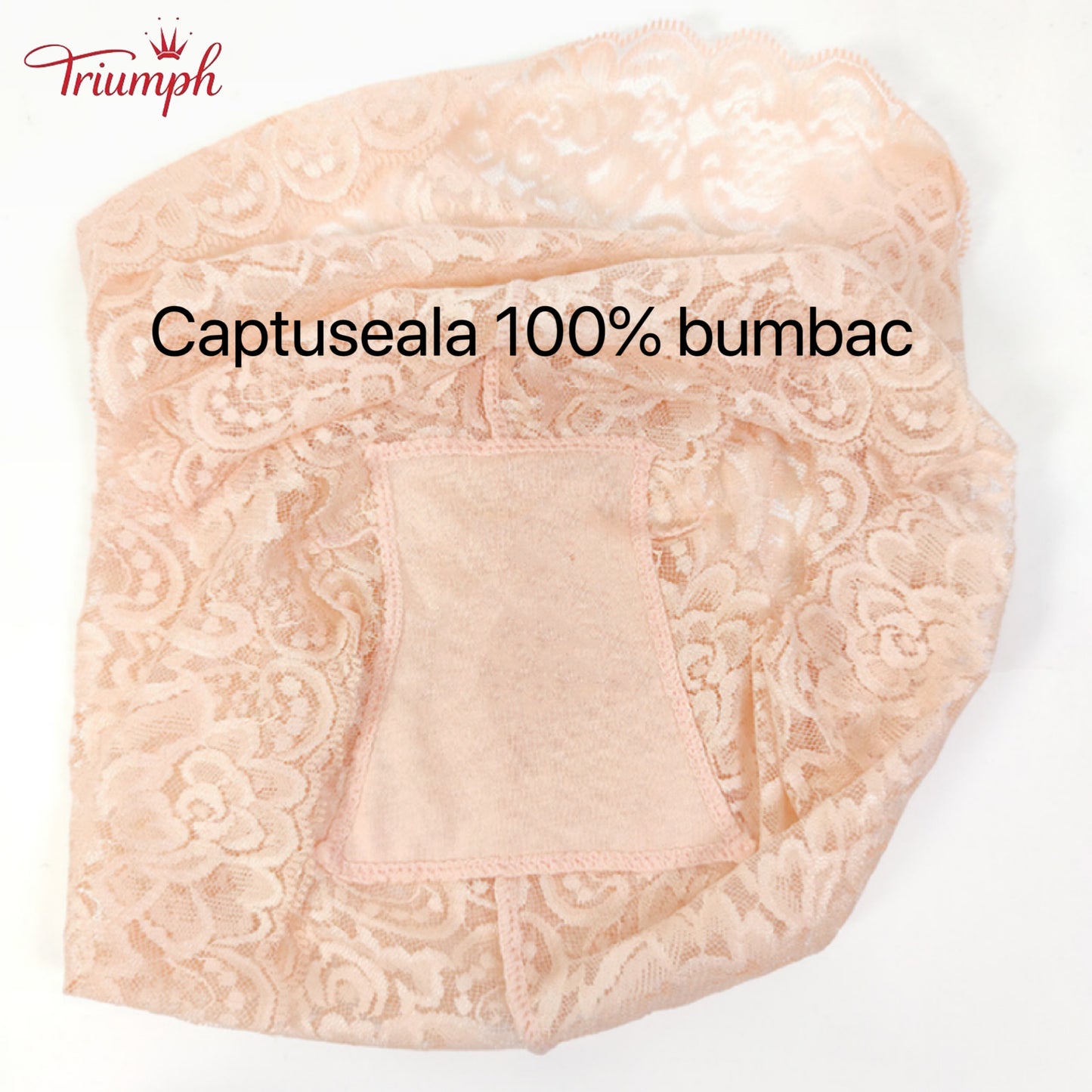 Triumph - Pachet de 4 Chiloți Sexy din Dantelă，Transport Gratuit，Dantela Populara，luxos，Potrivit Pentru 40-110KG