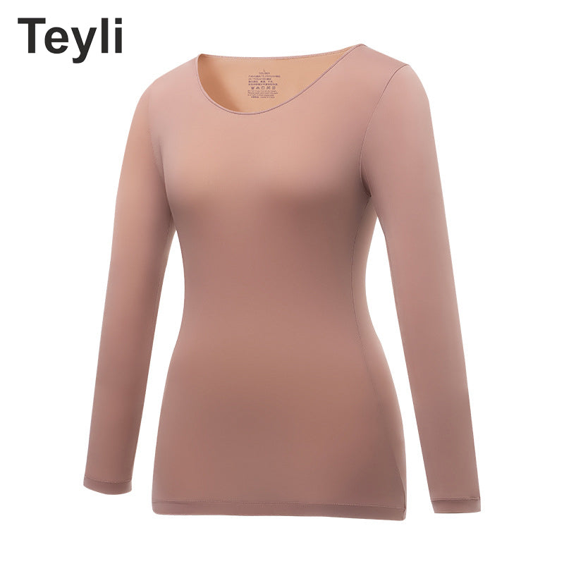 Teyli - Livrare Gratuită,Set de 3 Lenjerie Termică toamnă-iarnă，Conține acid Hialuronic Pentru înfrumusețarea pielii，Lenjerie Termică Extrem de Elastică, Ușoară, Stiințifică și Tehnică