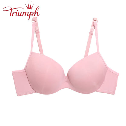 Triumph - Livrare Gratuită,Sutien buretat dama，pachet de 3 Sutien Push-up, respirabil, ușor