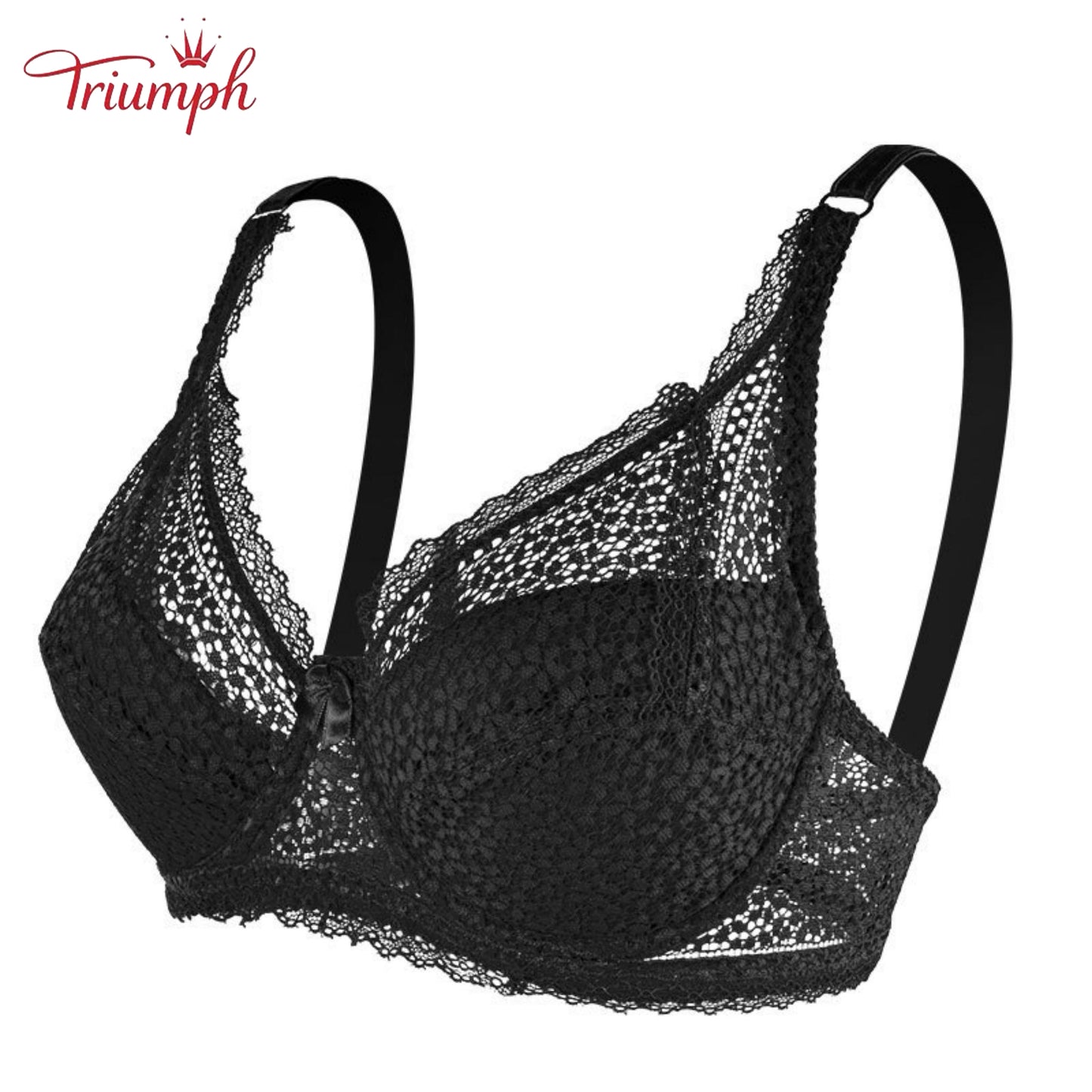 Triumph - Pachet de 3 Sutiene Push-Up Din Dantela Sexy，Ușoară. Confortabil. Respirabil
