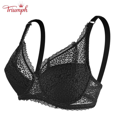 Triumph - Pachet de 3 Sutiene Push-Up Din Dantela Sexy，Ușoară. Confortabil. Respirabil