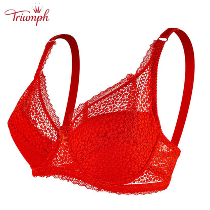 Triumph - Pachet de 3 Sutiene Push-Up Din Dantela Sexy，Ușoară. Confortabil. Respirabil